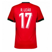 Portugal Rafael Leao #17 Hemmatröja EM 2024 Korta ärmar